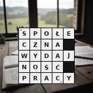 Hasło krzyżówkowe dochód narodowy - społeczna wydajność pracy – rozwiązanie, synonimy, podpowiedzi i definicje krzyżówkowe